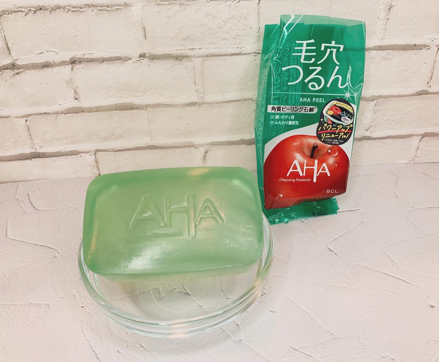 クレンジングリサーチ ソープ AHA＆ピール/クレンジングリサーチ/洗顔石鹸を使ったクチコミ（2枚目）