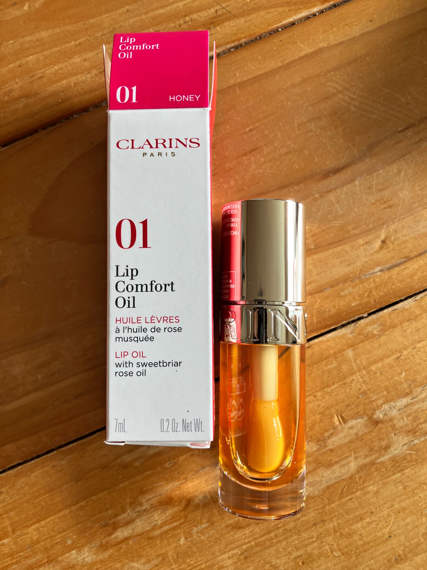 リップコンフォートオイル/CLARINS/リップグロスを使ったクチコミ(1枚目)
