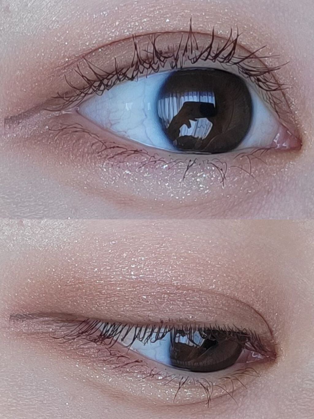 ジューシーピュアアイズ/キャンメイク/アイシャドウパレットを使ったクチコミ(3枚目)