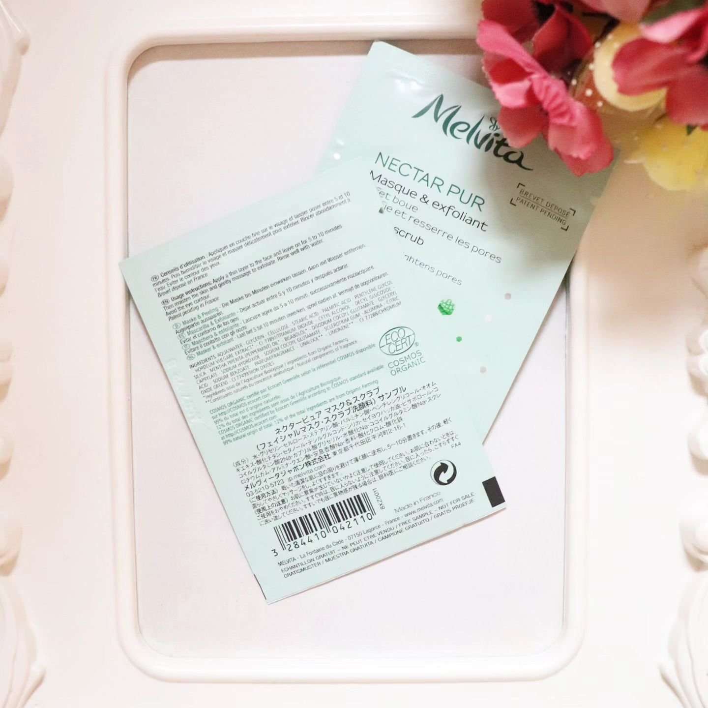 ネクターピュア マスク＆スクラブ/Melvita/洗い流すパック・マスクを使ったクチコミ（2枚目）