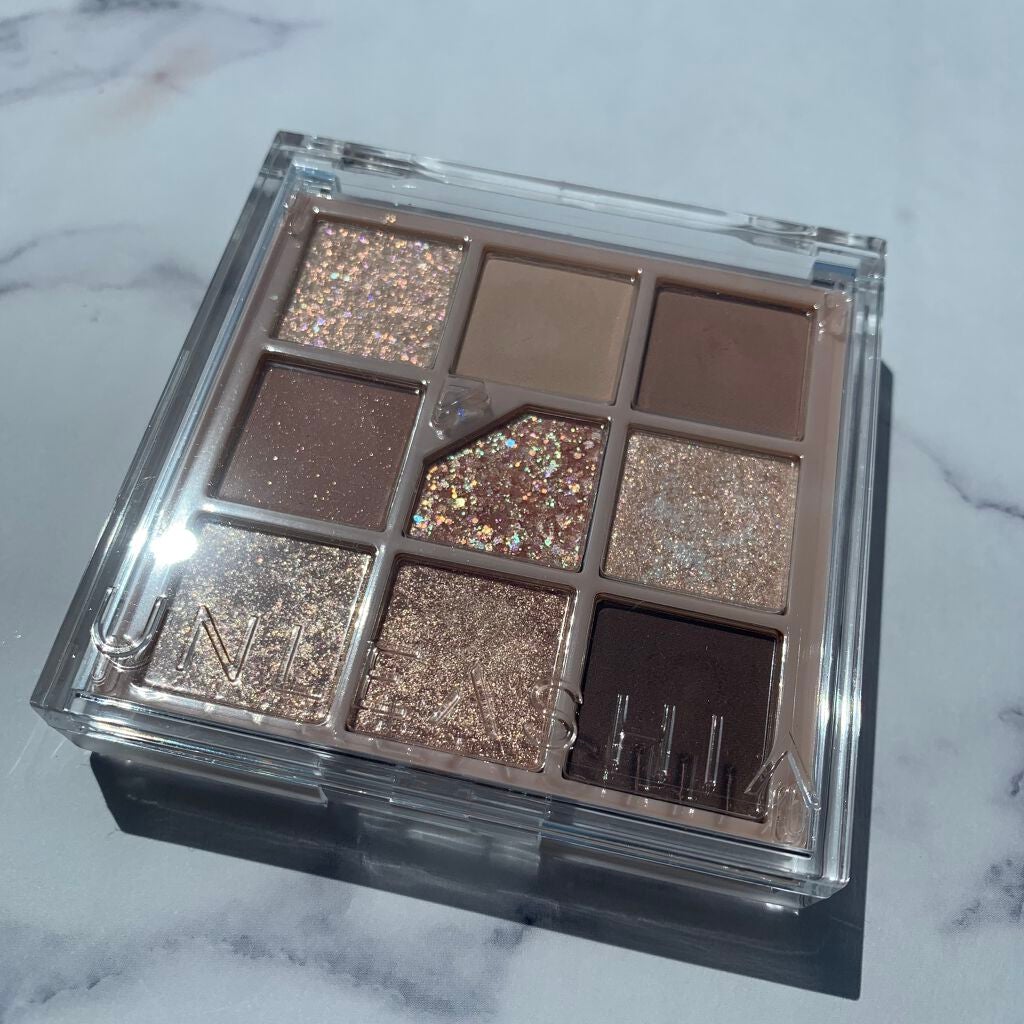 グリッターペディアアイパレット/unleashia/アイシャドウパレットを使ったクチコミ(1枚目)