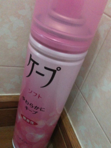 ケープ ソフト 微香性/ケープ/ヘアスプレーを使ったクチコミ(1枚目)