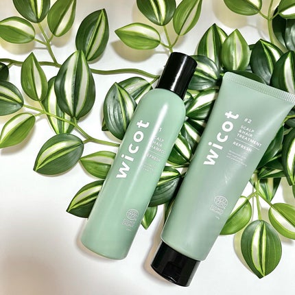 スカルプ&ヘア シャンプー/トリートメント リフレッシュ/wicot/市販シャンプーを使ったクチコミ(6枚目)