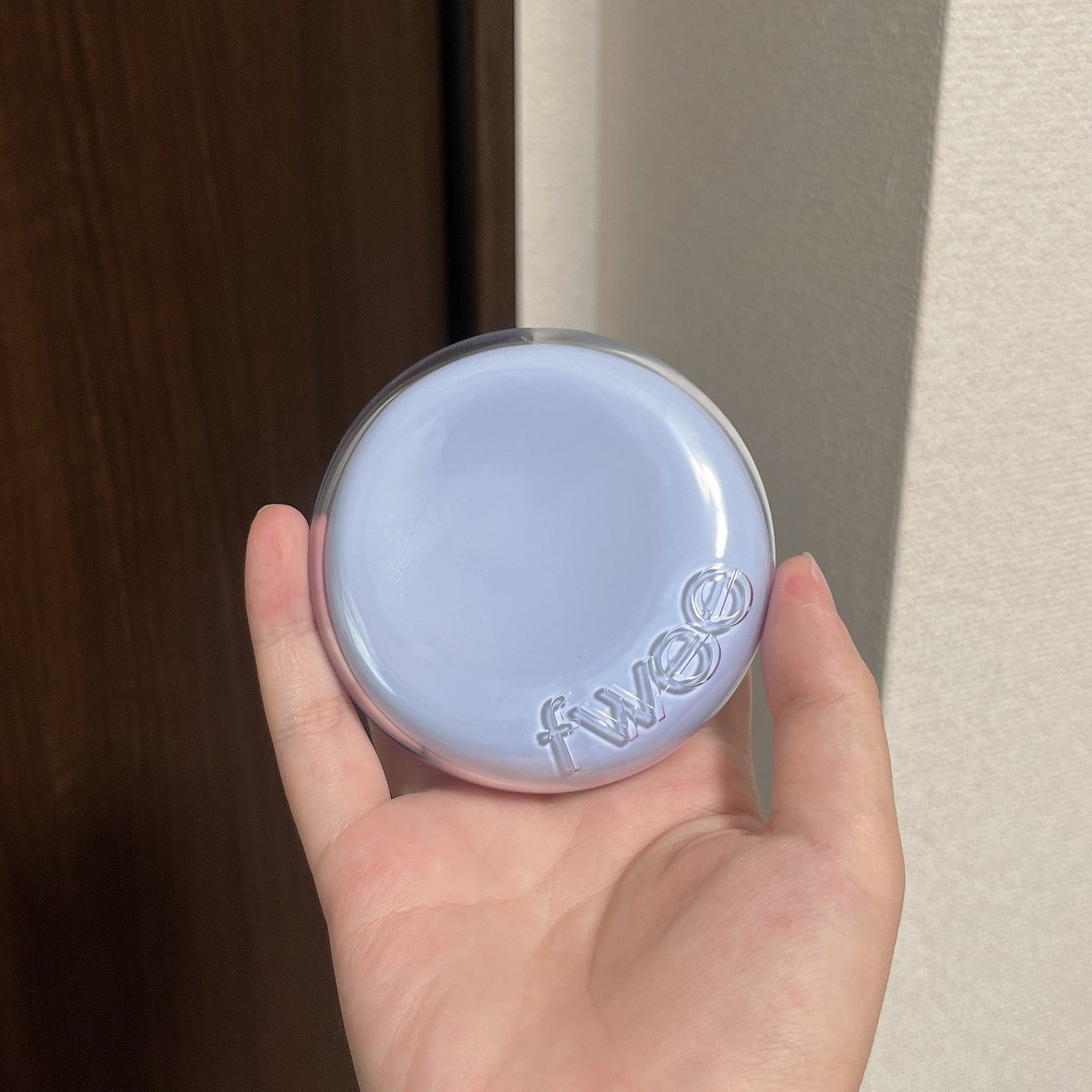 フィー クッションガラス ナチュラル/fwee/クッションファンデーションを使ったクチコミ(1枚目)