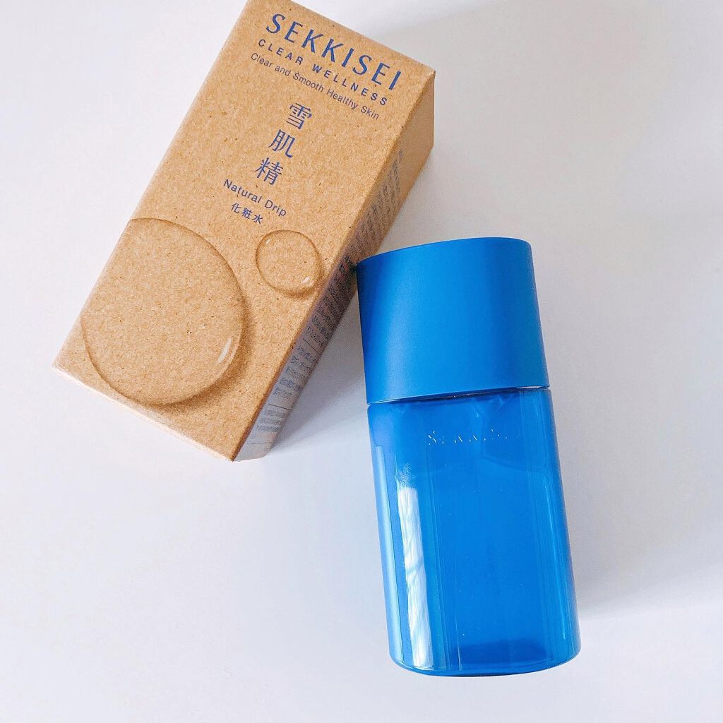 クリアウェルネス ナチュラル ドリップ/雪肌精/化粧水を使ったクチコミ(1枚目)