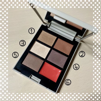 MY MIXED PALETTE 6色カスタムパレット/MN/マルチパレットを使ったクチコミ(2枚目)