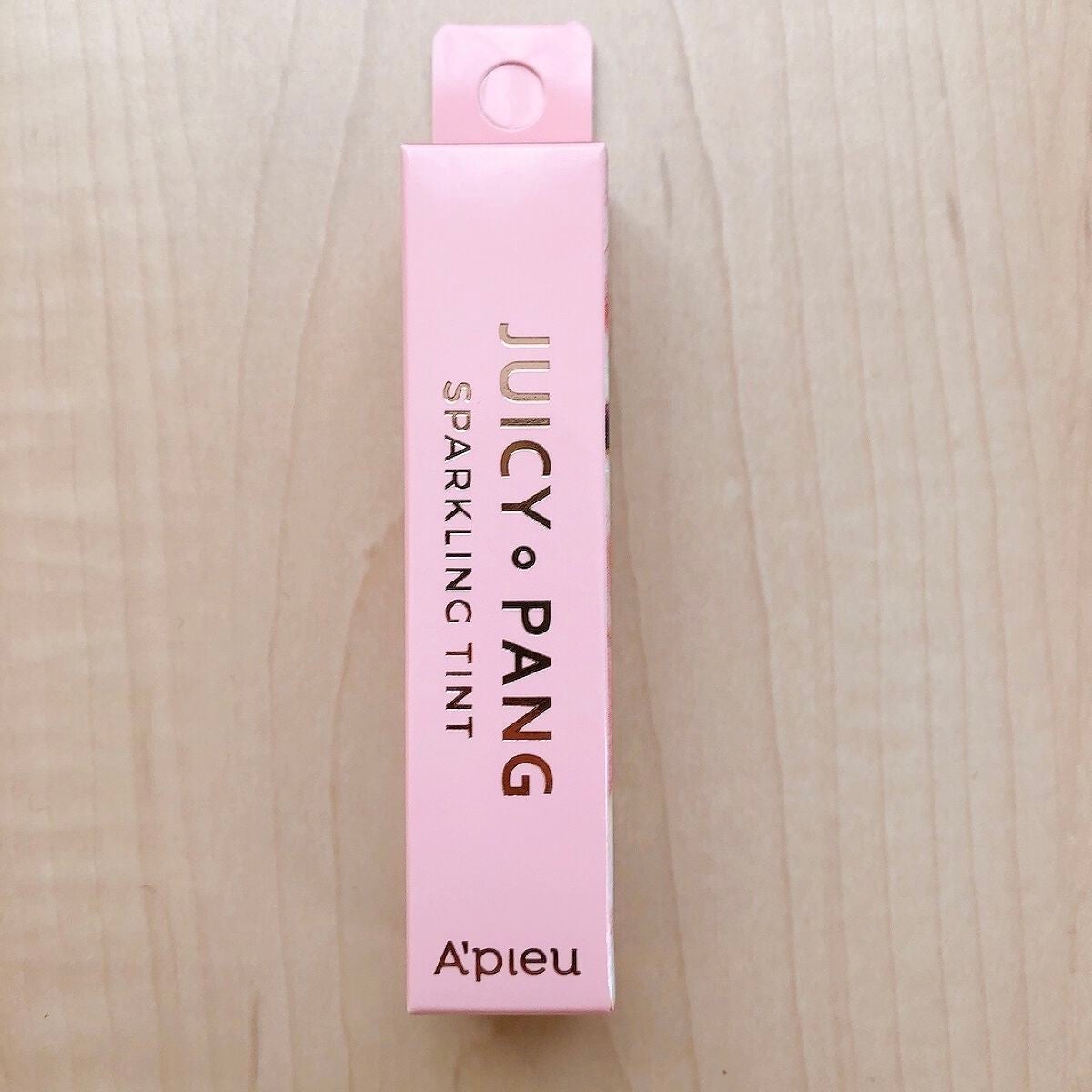 アピュー ジューシーパン スパークリングティント/A’pieu/口紅を使ったクチコミ(1枚目)