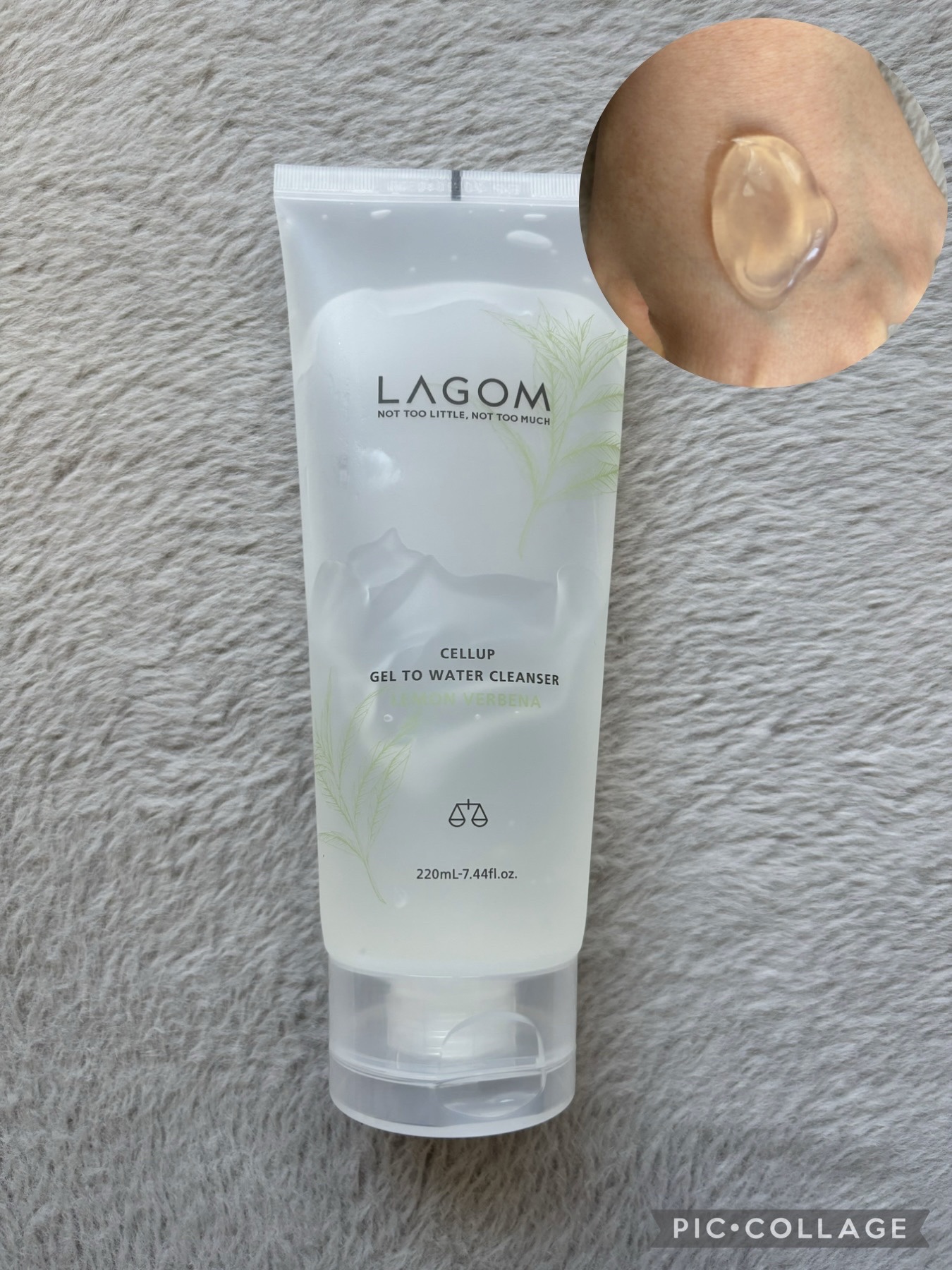 ラゴム ジェルトゥウォーター クレンザー(LV)(朝用洗顔)/LAGOM /その他洗顔料を使ったクチコミ（1枚目）