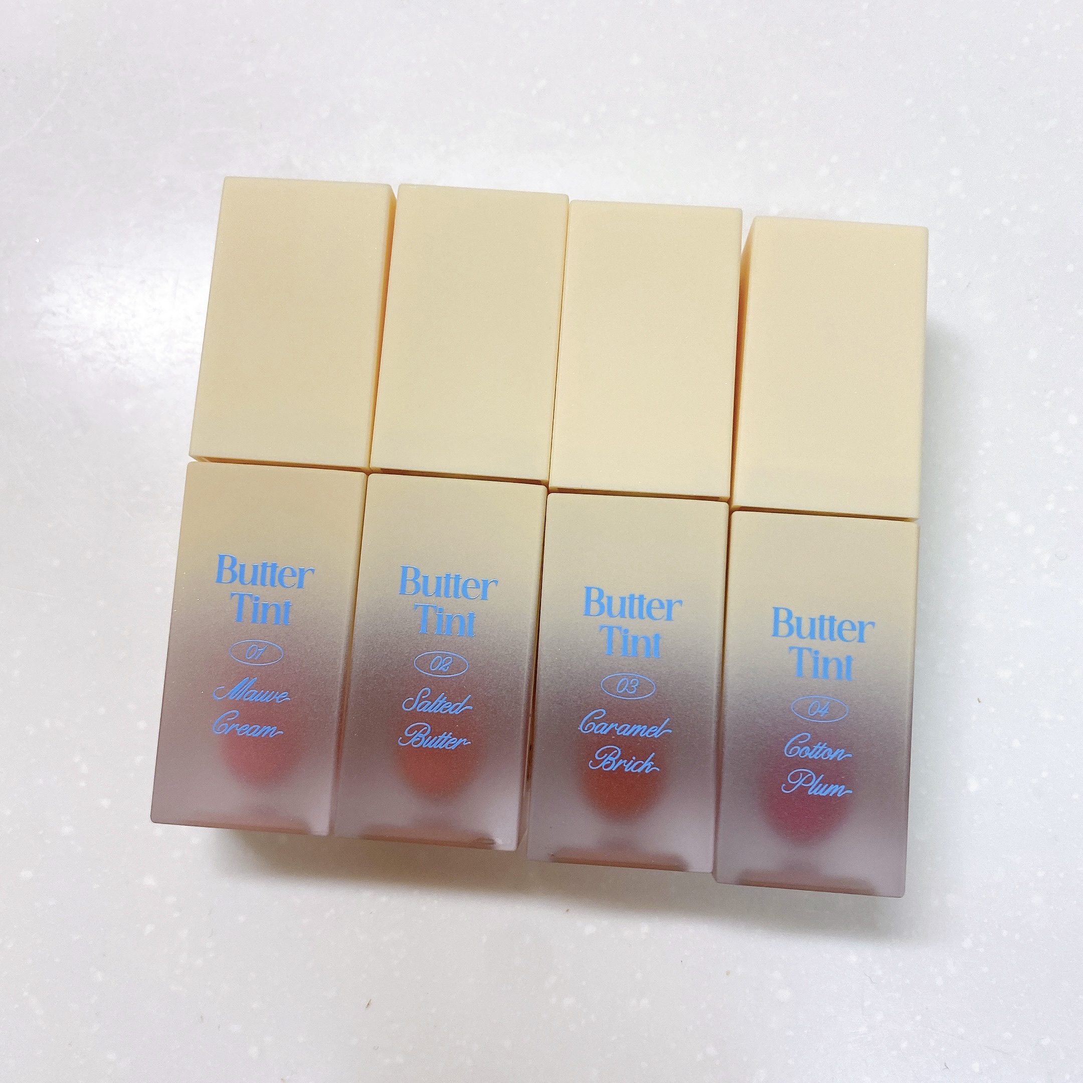 クリームドゥバターティント/dasique/リップティントを使ったクチコミ（3枚目）