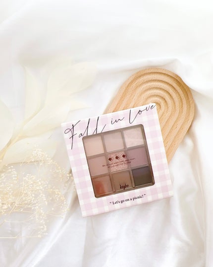 KEYBO FALL IN LOVE SHADOW PALETTE/keybo/アイシャドウパレットを使ったクチコミ(6枚目)