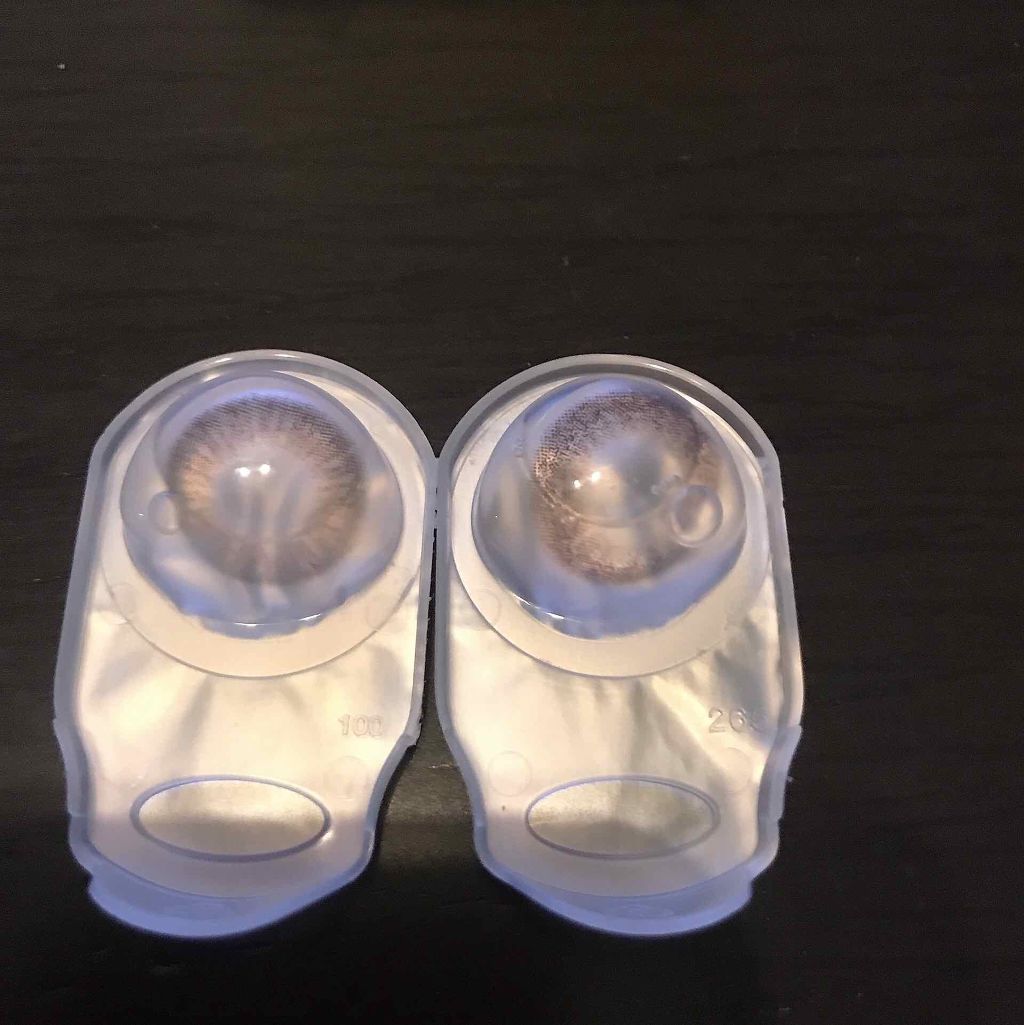 エバーカラーワンデーナチュラル モイストレーベルUV/エバーカラー/ワンデー(1DAY)カラコンを使ったクチコミ(3枚目)