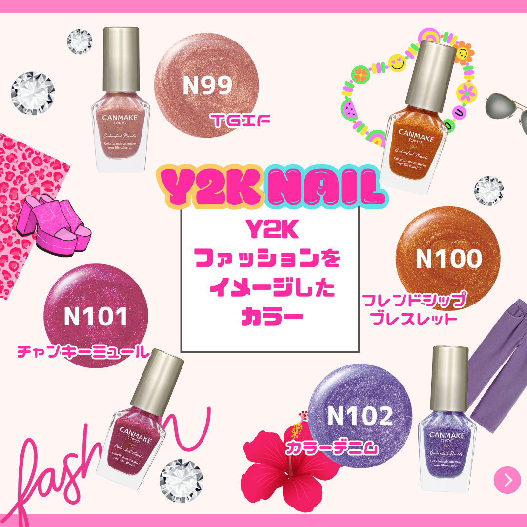 カラフルネイルズ/キャンメイク/マニキュアを使ったクチコミ（2枚目）