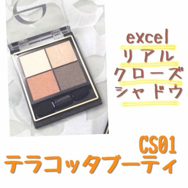 リアルクローズシャドウ CS01 テラコッタブーティ/excel/アイシャドウパレットを使ったクチコミ（1枚目）