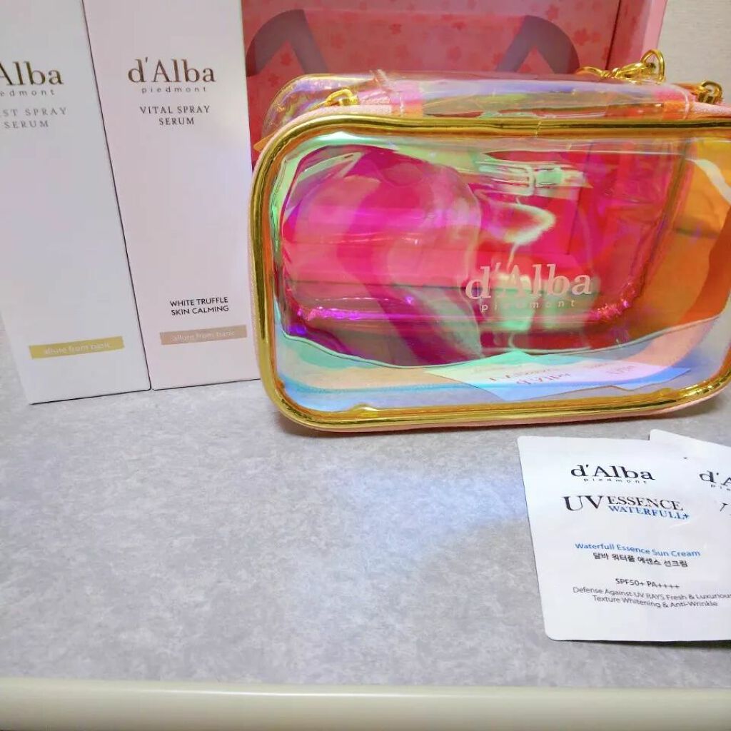 ダルバ ホワイトトリュフファーストスプレーセラム/ダルバ/ミスト状化粧水を使ったクチコミ（2枚目）
