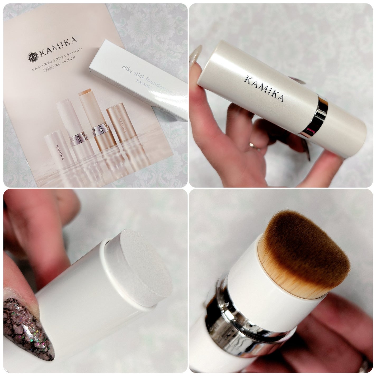 シルキースティックファンデーション/KAMIKA/その他ファンデーションを使ったクチコミ(2枚目)