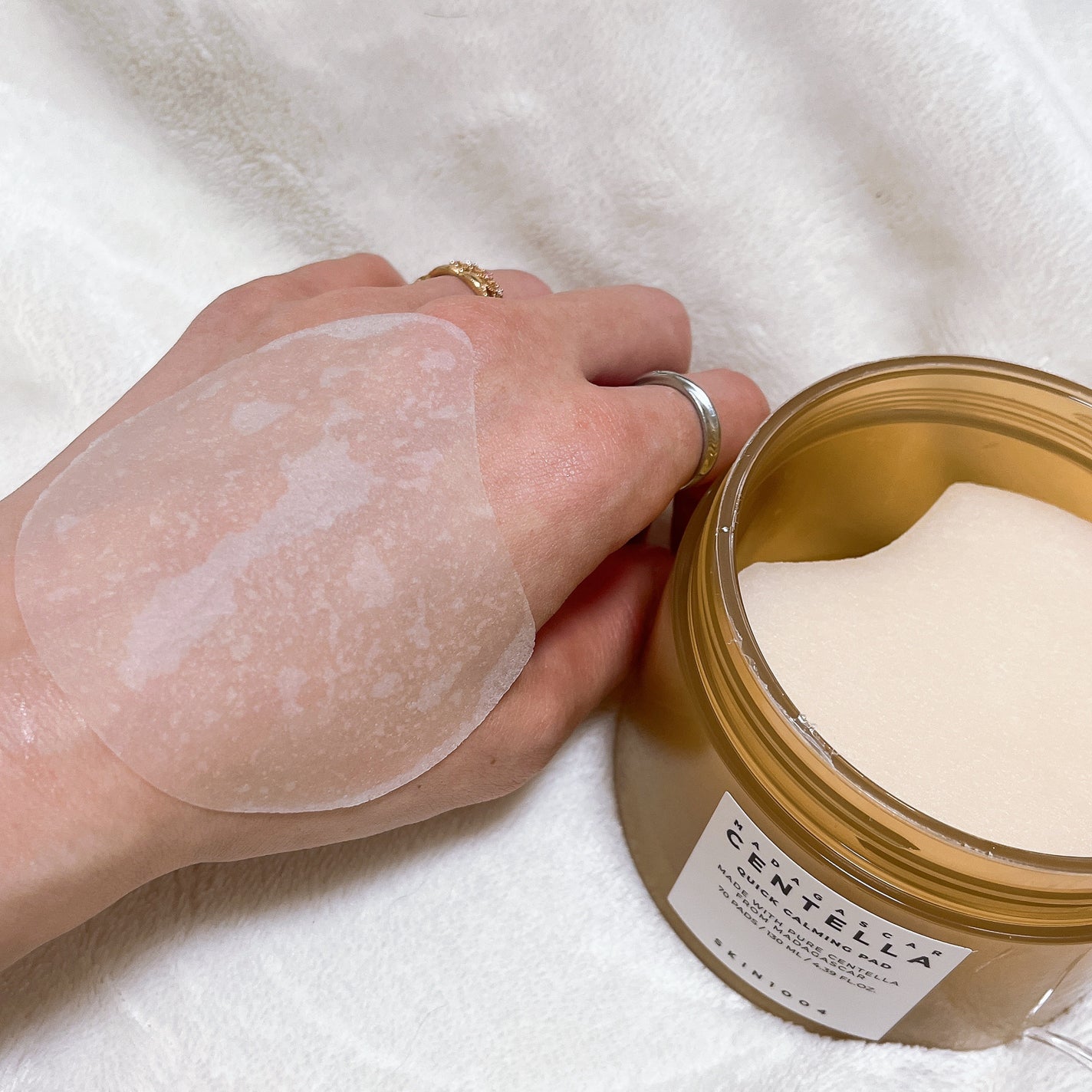 センテラ クイックカーミングパッド/SKIN1004/トナーパッドを使ったクチコミ(1枚目)