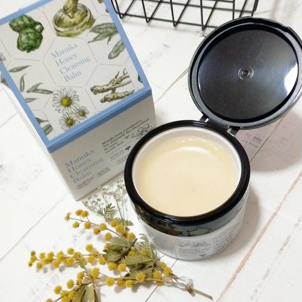 マヌカハニー クレンジングバーム/アピセラピーコスメティクス/クレンジングバームを使ったクチコミ（2枚目）