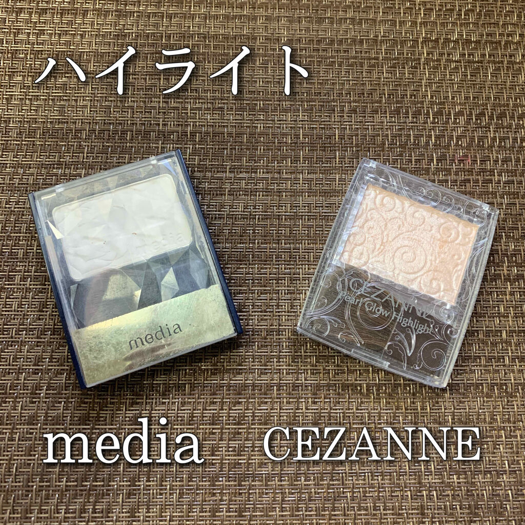ブライトアップチークN/media/パウダーチークを使ったクチコミ（1枚目）