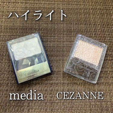 ブライトアップチークN/media/パウダーチークを使ったクチコミ（1枚目）