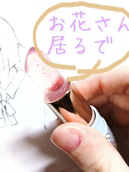 DN ブルーミングリップカラー/SHOBIDO/リップクリームを使ったクチコミ(4枚目)