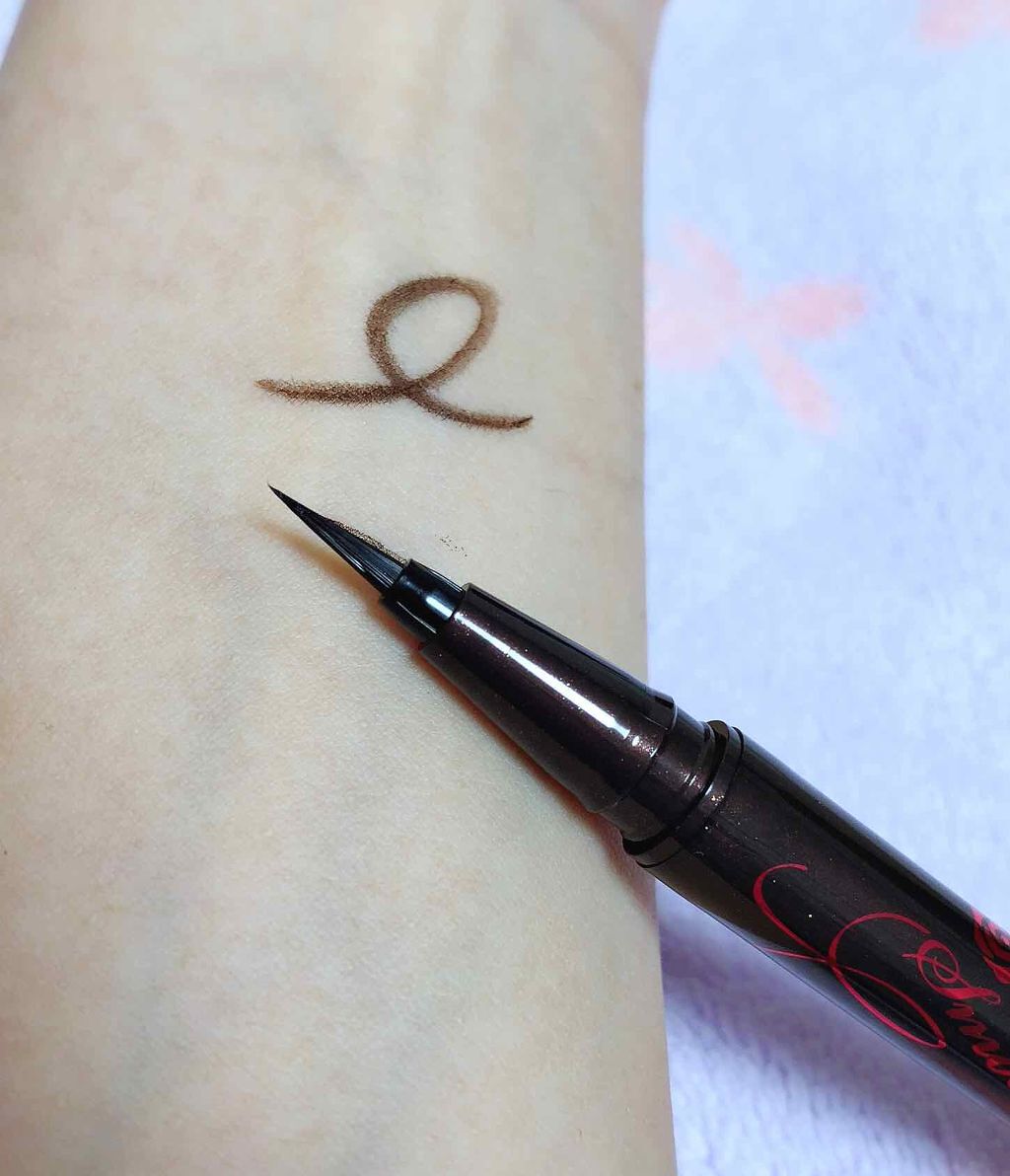 スムースリキッドアイライナー スーパーキープ/ヒロインメイク/リキッドアイライナーを使ったクチコミ(2枚目)