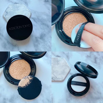 スキンリフレクト ラスティング UV クッションファンデーション/ADDICTION/クッションファンデーションを使ったクチコミ(5枚目)