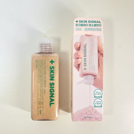 ピンククレイ酵素クレンザー/SKIN SIGNAL/洗顔パウダーを使ったクチコミ(6枚目)