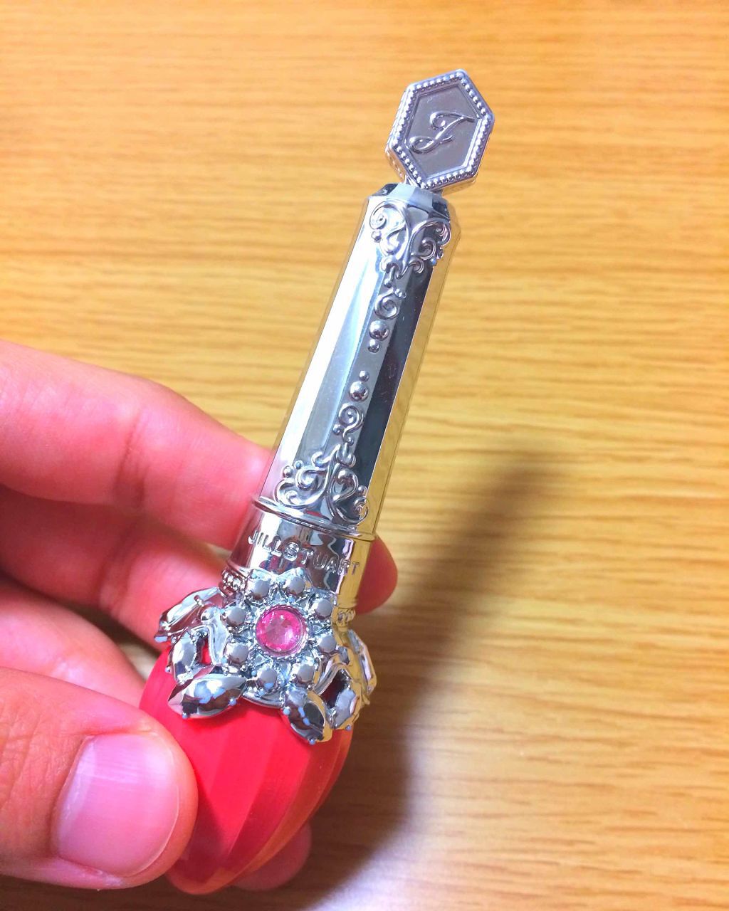 フォーエヴァージューシー オイルルージュ/JILL STUART/口紅を使ったクチコミ(1枚目)