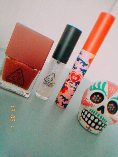 MAISON KITSUNE VELVET LIP TINT/3CE/口紅を使ったクチコミ（1枚目）