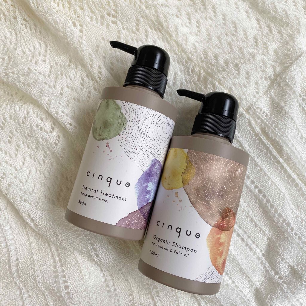 サンクオーガニックシャンプー/ニュートラルトリートメント/cinque/市販シャンプーを使ったクチコミ（1枚目）