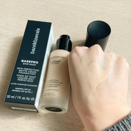 ベアプロ 24HR リキッド ファンデーション/bareMinerals/リキッドファンデーションを使ったクチコミ(5枚目)