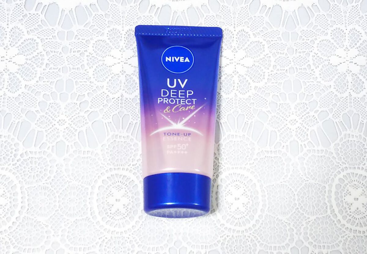 ニベアUV ディープ プロテクト＆ケア トーンアップ エッセンス/ニベア/日焼け止めローションを使ったクチコミ（1枚目）
