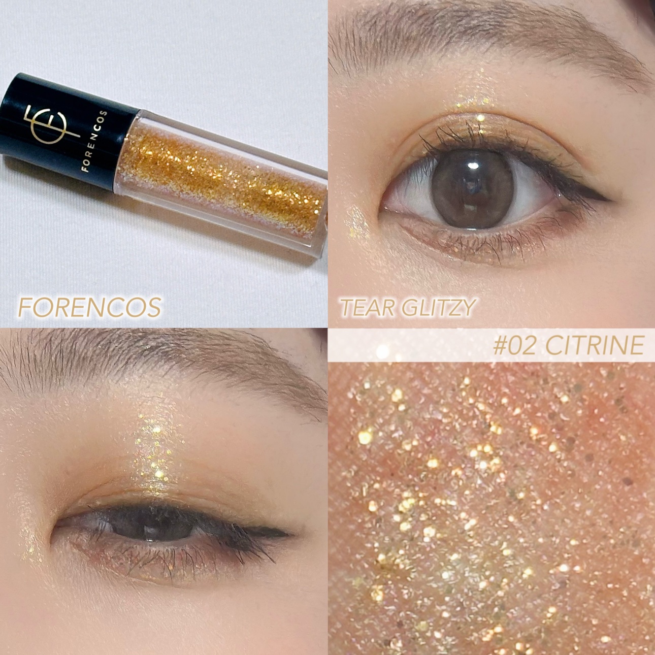 ティアグリッジー 02 シトリン/フォレンコス/ジェル・クリームアイシャドウを使ったクチコミ（1枚目）