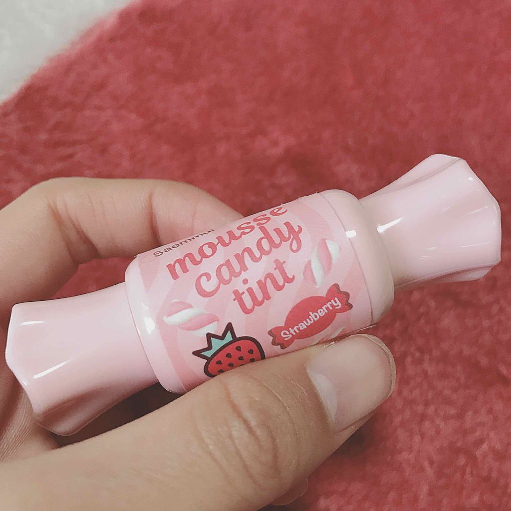 ムース キャンディー ティント/the SAEM/リップティントを使ったクチコミ（1枚目）