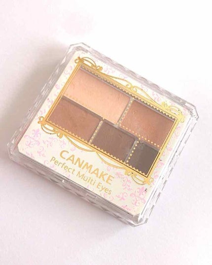 パーフェクトマルチアイズ/キャンメイク/アイシャドウパレットを使ったクチコミ(1枚目)