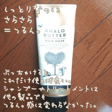 リッチモイスト バターとメープルシロップのモコモコ泡のシャンプー／バターとヨーグルトのとろとろトリートメント/AHALO BUTTER/シャンプー・コンディショナーを使ったクチコミ（2枚目）