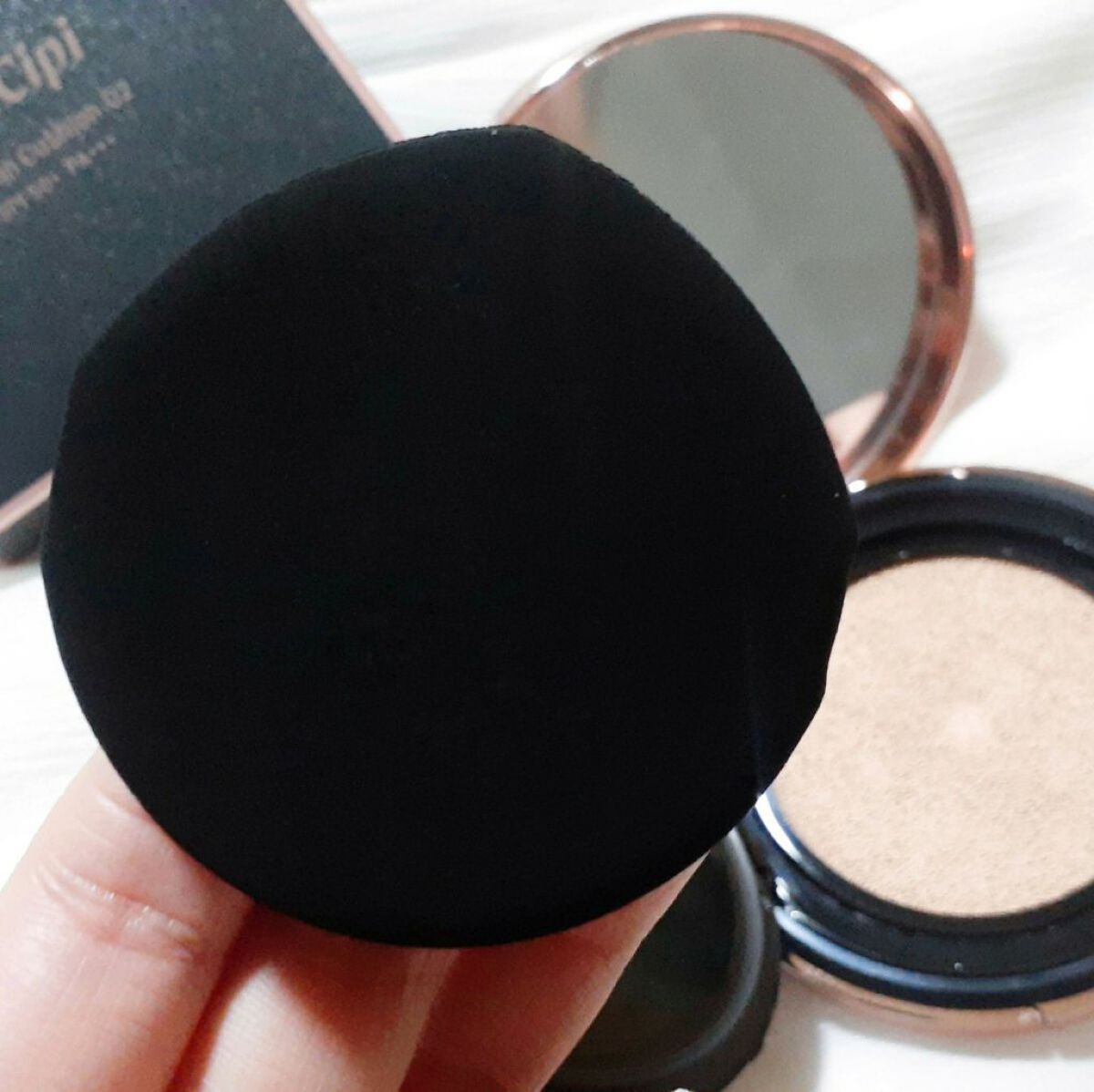 シピシピ フィットスキンクッション/CipiCipi/クッションファンデーションを使ったクチコミ(4枚目)