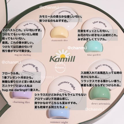 パフューマリー ハンド&ネイルクリーム ハグミーダーリン 50ml/カミール/ハンドクリームを使ったクチコミ(2枚目)