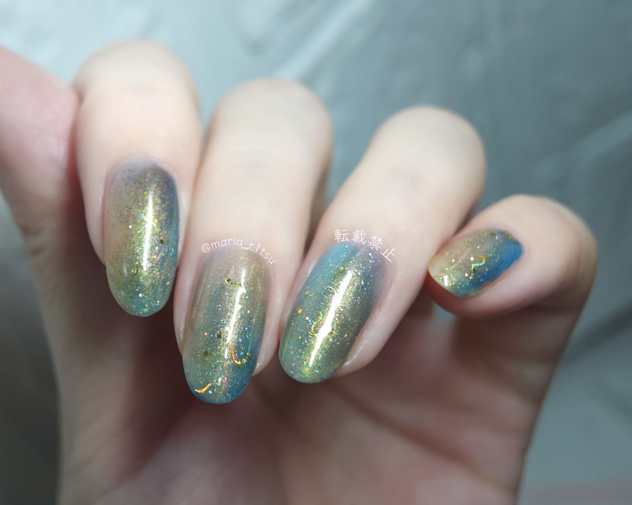 ルナソル ネイルポリッシュ EX23 Evening Squall/LUNASOL/マニキュアを使ったクチコミ（3枚目）