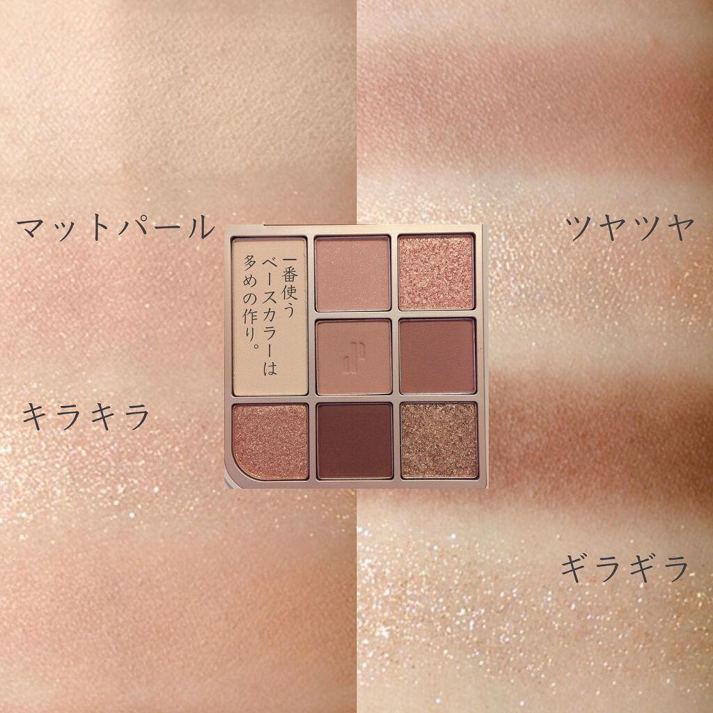 ドットオンムードアイパレット/Heart Percent/アイシャドウパレットを使ったクチコミ(4枚目)