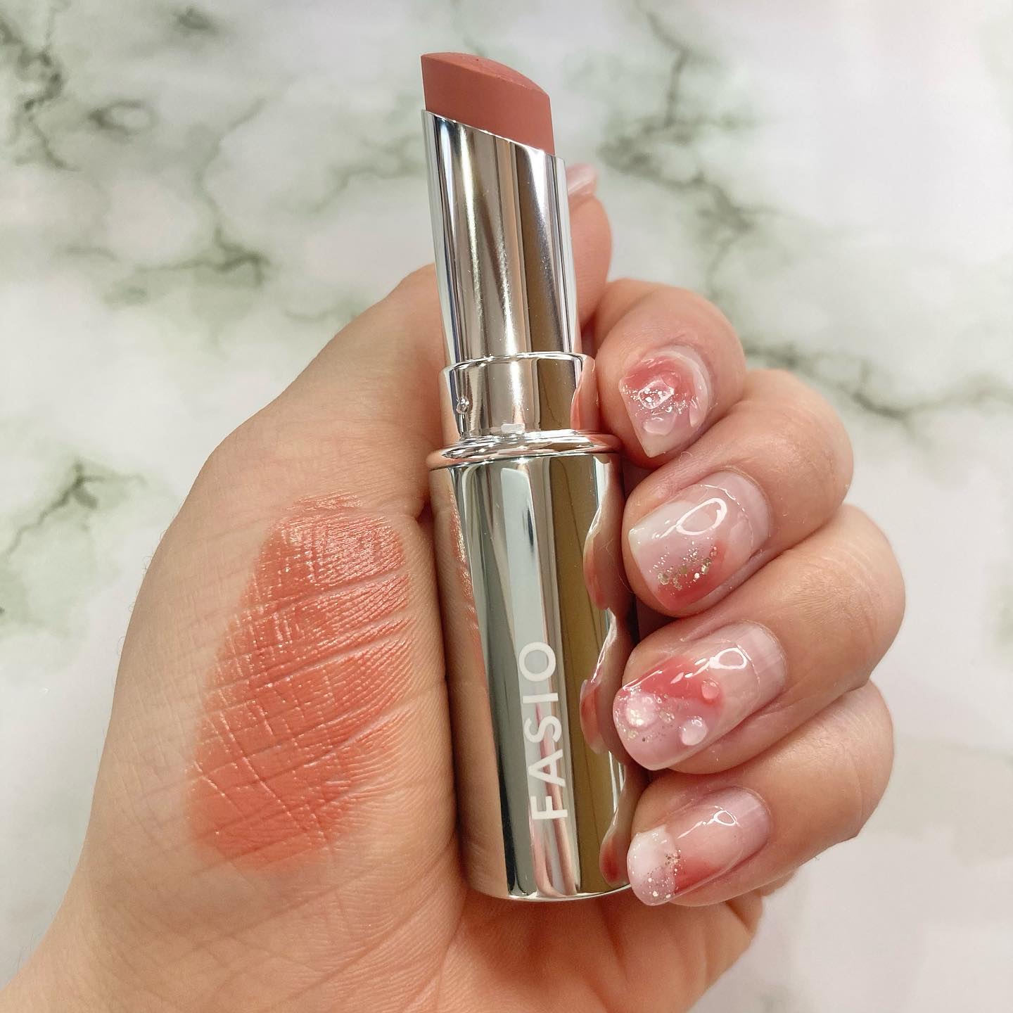 ヒトヌリ ルージュ/FASIO/口紅を使ったクチコミ（2枚目）