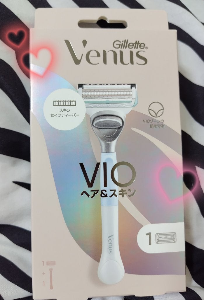 ヴィーナス VIO ヘア&スキン カミソリ/Gillette Venus/シェーバーを使ったクチコミ(1枚目)