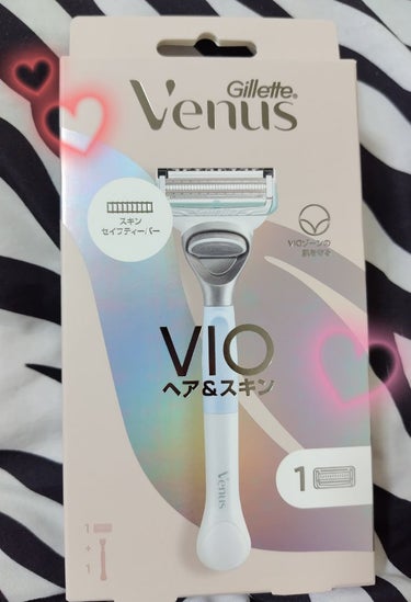 ヴィーナス VIO ヘア&スキン カミソリ/Gillette Venus/シェーバーを使ったクチコミ（1枚目）