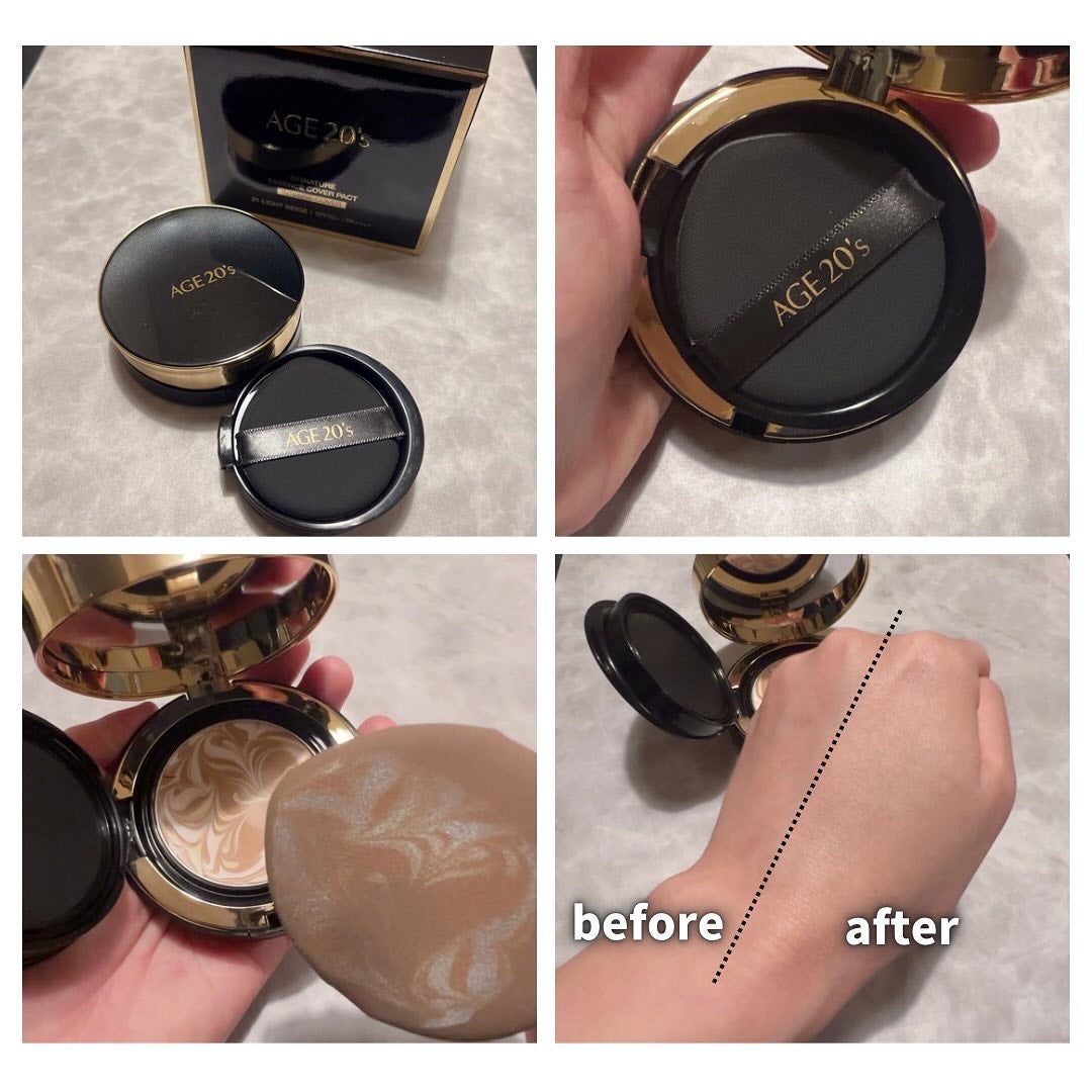 SIGNATURE ESSENCE COVER PACT /AGE20’s/クリーム・エマルジョンファンデーションを使ったクチコミ(2枚目)