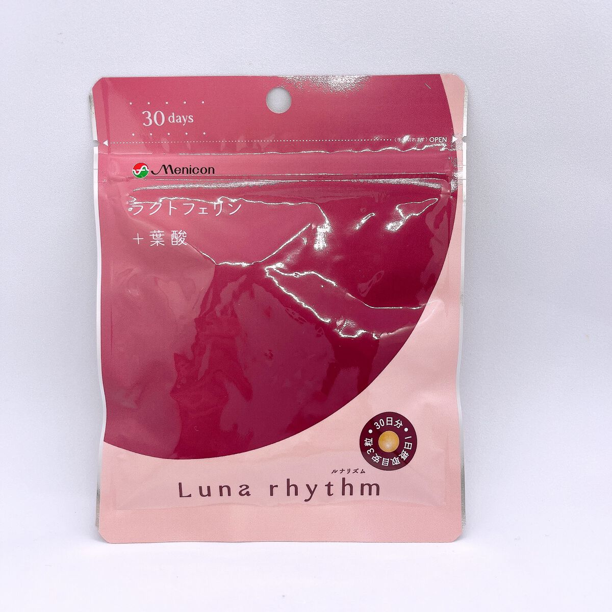 ルナリズム ラクトフェリン+葉酸/メニコン/美容サプリメントを使ったクチコミ(1枚目)