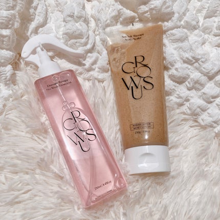 シーソルトセラピースカルプスケーラー/GROWUS/ヘッドスクラブを使ったクチコミ(1枚目)