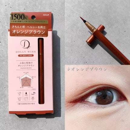 マイベストライナー/ドーリーウインク/リキッドアイライナーを使ったクチコミ(4枚目)