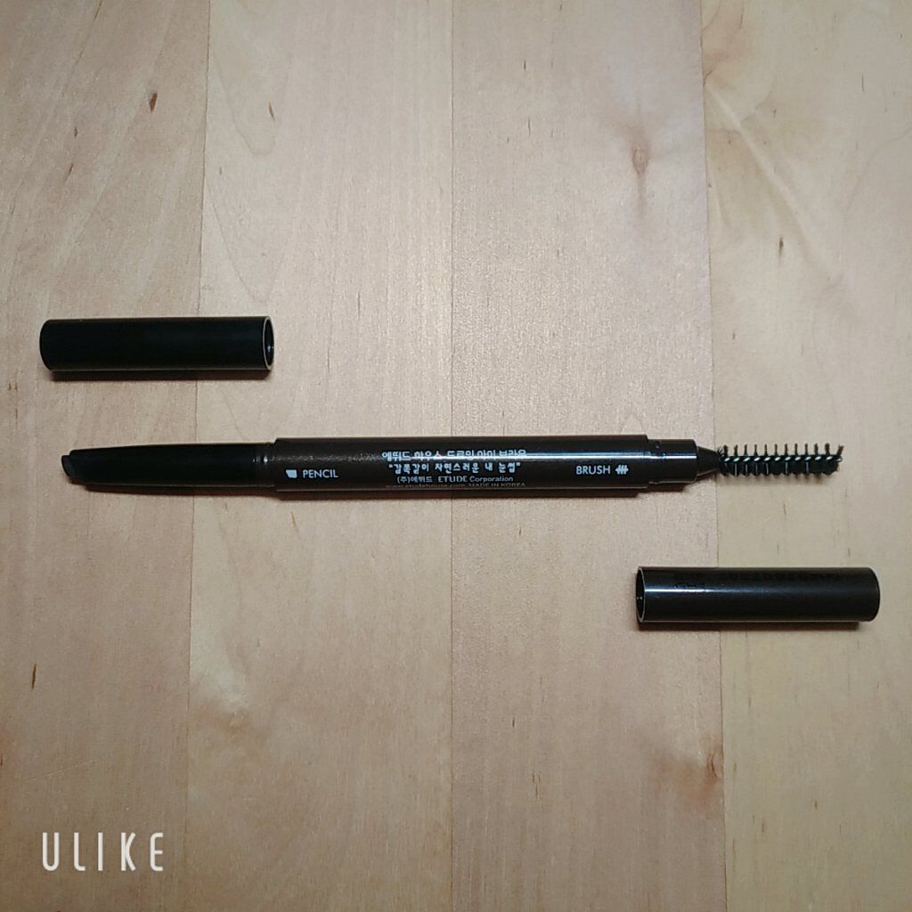 ドローイング アイブロウ ペンシル/ETUDE/アイブロウペンシルを使ったクチコミ（2枚目）