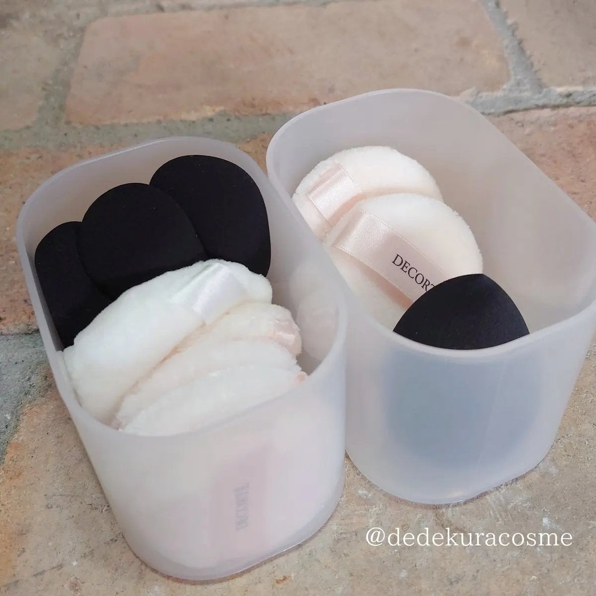 ポリプロピレンコットン・綿棒ケース/無印良品/その他化粧小物を使ったクチコミ(1枚目)