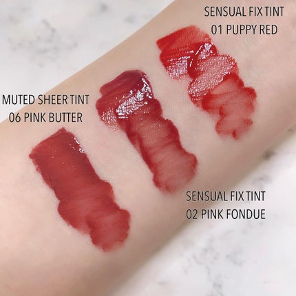 センシュアルフィックスティント/Ririmew/リップティントを使ったクチコミ(3枚目)